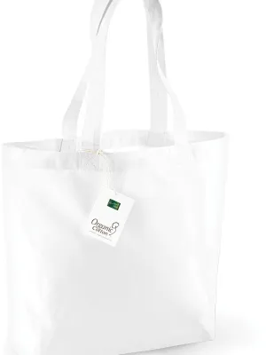 Organic cotton shopping bag – White