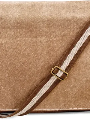 Vintage Canvas Despatch Bag – Sahara