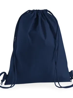 Premium cotton gym bag – French Navy