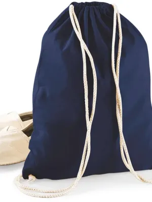 Bolsa de gimnasio de algodón