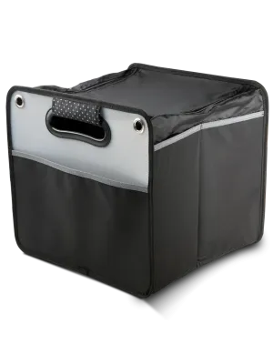 Car Boot Organiser with flap – Black