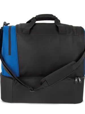 Sac de sport avec fond rigide – Black / Royal Blue
