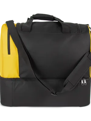 Sac de sport avec fond rigide – Black / Yellow