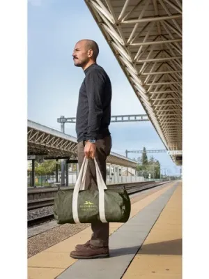 SAINT SPORT. Bolsa de deporte de algodón reciclado y poliéster reciclado (380 g/m²)