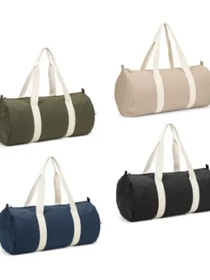SAINT SPORT. Bolsa de deporte de algodón reciclado y poliéster reciclado (380 g/m²)