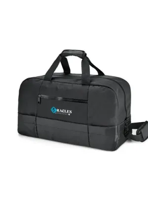 ZIPPERS SPORT. Sac de sport exécutif en 840D jacquard et polyester 300D