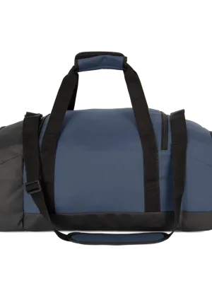 Sac de sport recyclé avec double compartiment latéral – Deep Blue / Black