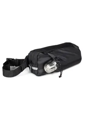 DELFOS POUCH. 300D recycled polyester and 600D recycled polyester waist bag with reflective elements