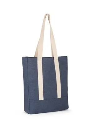 DENIM CASUAL. Sac en coton denim (300 g/m²) – Bleu