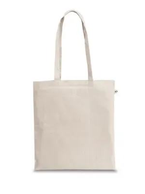 SVANETI. Sac en coton recyclé (70%) et polyester (30% rPET) (150 g/m²) – Naturel clair