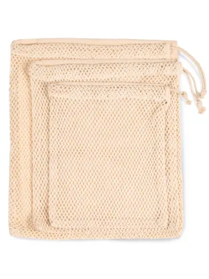 Bolsa de red con cordoncillo