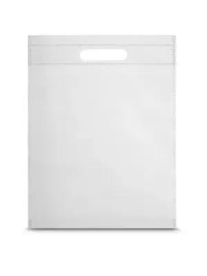 ROTERDAM. Sac en non-tissé (80 g/m²) – Blanc