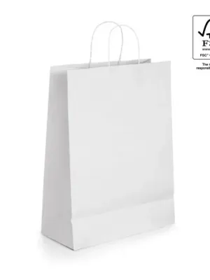 CITADEL. Sac en papier kraft (90 g/m²) – Blanc