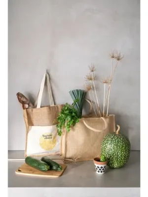 SHANTI. Sac en toile de jute (360 g/m²)