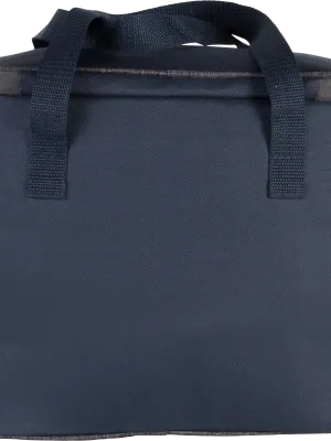 Sac isotherme avec poche zippée – Dark Grey Heather / Navy