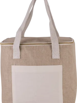 Sac isotherme en jute - modèle moyen – Natural