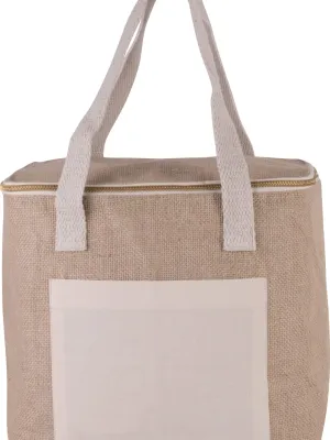 Sac isotherme en jute - modèle moyen