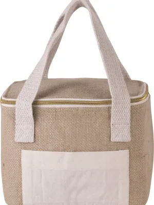 Sac isotherme en jute - petit modèle
