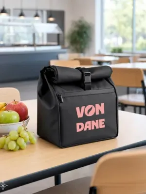 AZORES COOLER. PU roll-top cooler bag with PEVA insulation (7L)