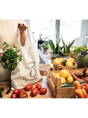ORLEANS. Sac pliable 100% coton (100 g/m²)