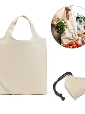 ORLEANS. Sac pliable 100% coton (100 g/m²)