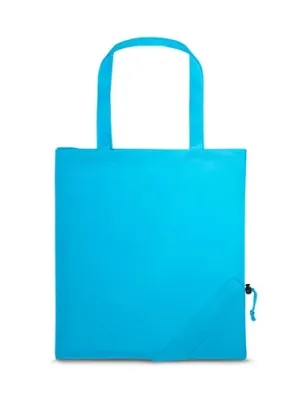 SHOPS. Sac pliable 190T – Bleu clair