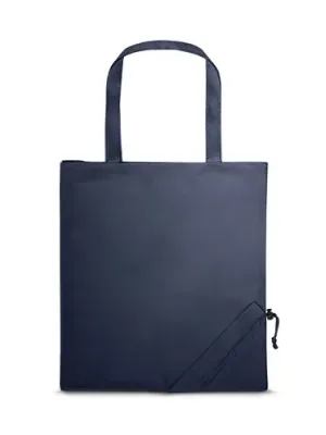 SHOPS. Sac pliable 190T – Bleu marine