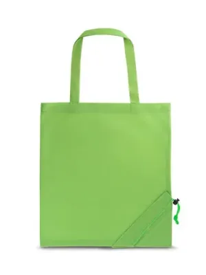 SHOPS. Sac pliable 190T – Vert clair