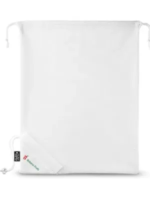 BOLZANO. Sac pliable en maille et polyester recyclé 190T (100% rPET)