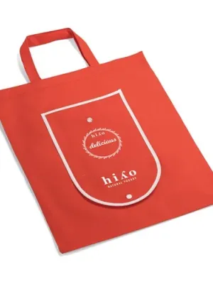 ARLON. Sac pliant en non-tissé (80 g/m²)
