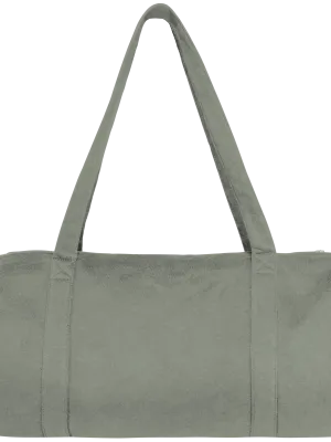 Sac polochon en molleton – Almond Green