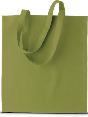 Sac shopping avec longues anses – Burnt Lime