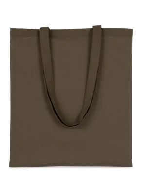 Sac shopping avec longues anses – Dark Khaki