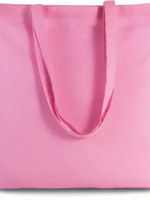 Sac shopping avec longues anses – Dark Pink