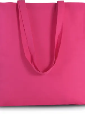 Sac shopping avec longues anses – Magenta