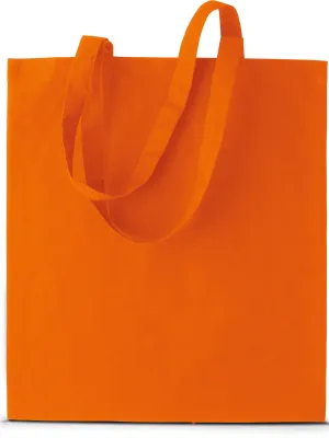 Sac shopping avec longues anses – Orange