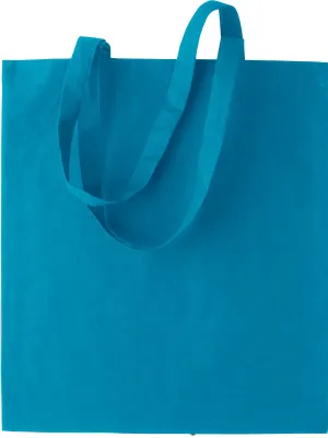 Sac shopping avec longues anses – Turquoise