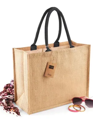 Sac shopping classique en jute