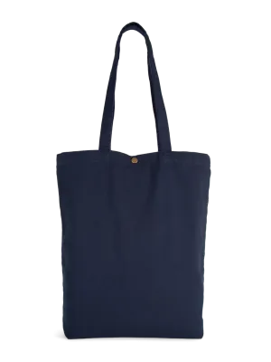 Sac shopping délavé en coton – Washed navy
