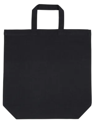 Cotton shopper bag – Black