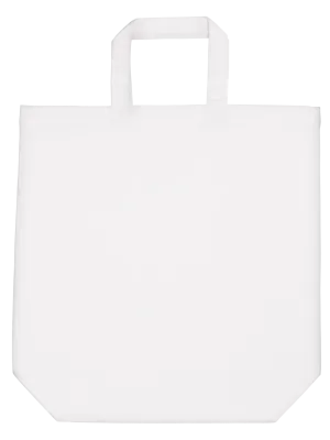 Cotton shopper bag – White