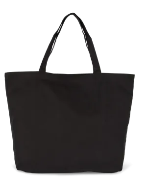 Sac shopping extra large en coton – Black