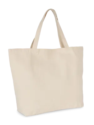 Sac shopping extra large en coton – Natural
