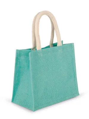 Jute canvas tote - medium