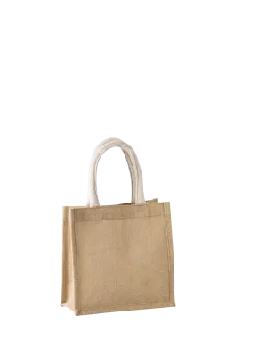 Sac style cabas en toile de jute - petit modèle – Natural