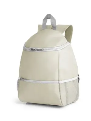 JAIPUR. Cooler backpack 10L in 600D polyester – Gris clair