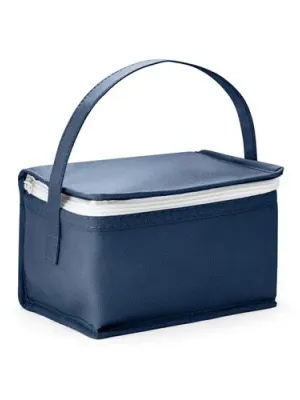 IZMIR. Cooler bag 3 L in non-woven (80 g/m²) – Bleu