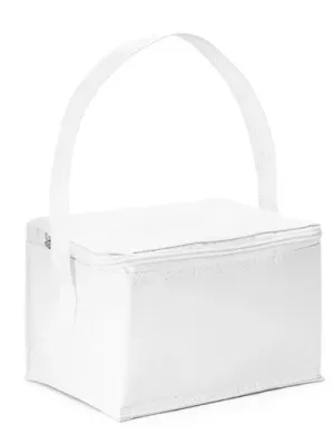 JEDDAH. Cooler bag 3 L in 600D polyester – Blanc