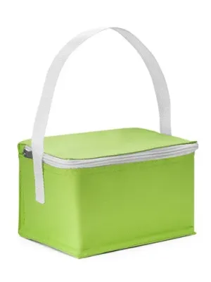 JEDDAH. Cooler bag 3 L in 600D polyester – Vert clair