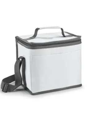 SINGAPORE. Cooler bag 9 L in 600D polyester – Blanc